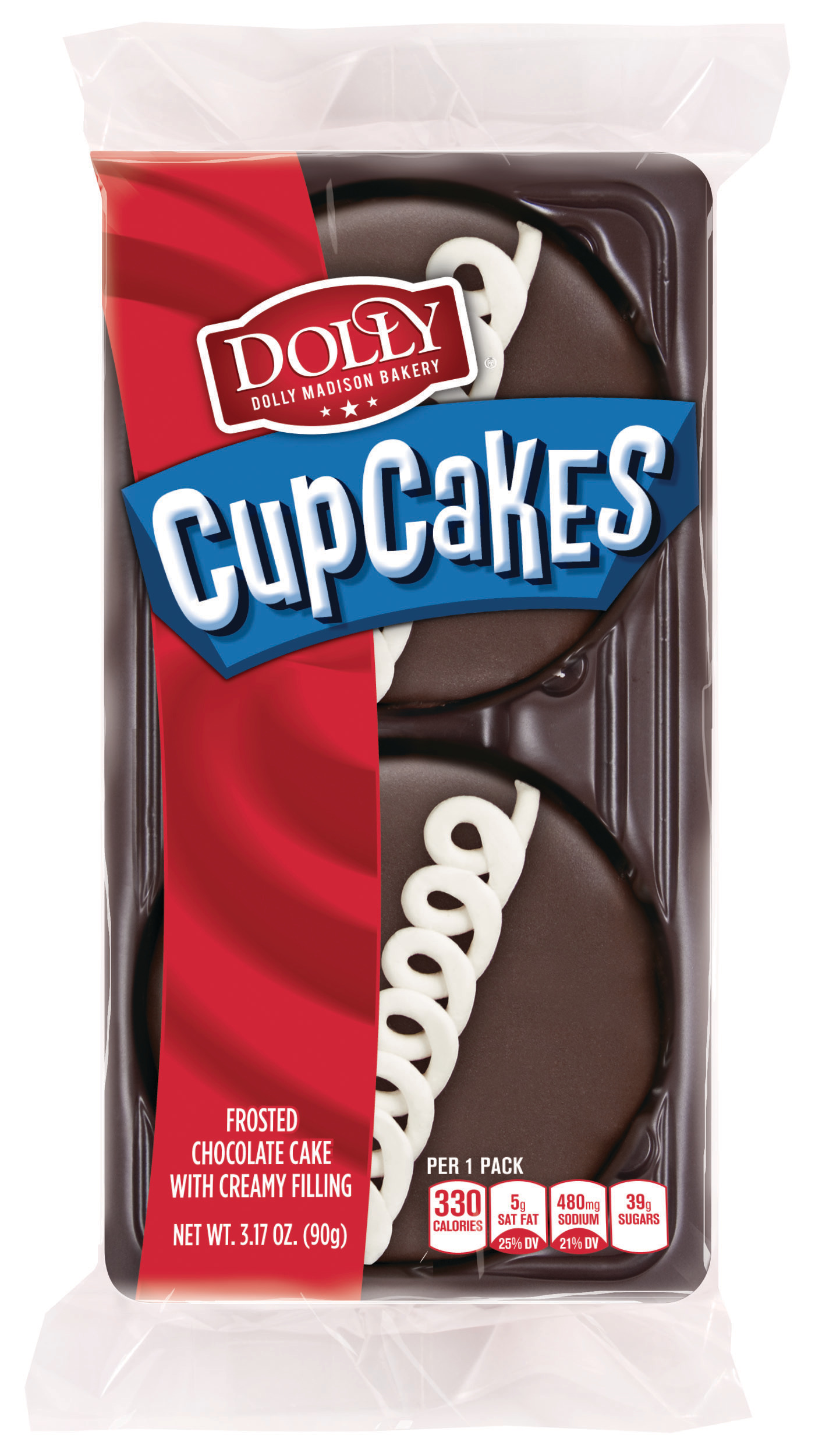 Dolly Madison FROZEN Chocolate Cupcakes 2-Pack 3.17 oz Inner Pack: 36 ...